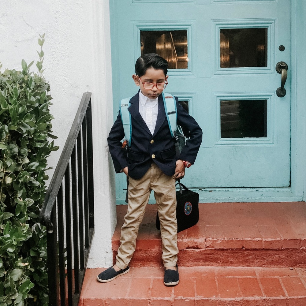 Boys Navy Blue Uniform Blazer //